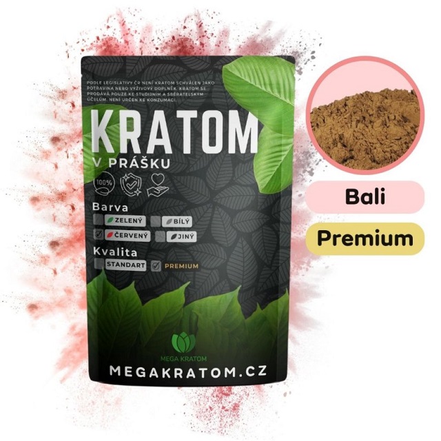 červený kratom